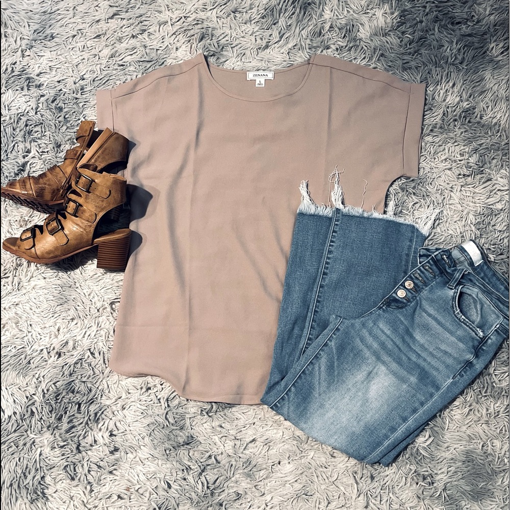 ZENANA DOBBY TOP